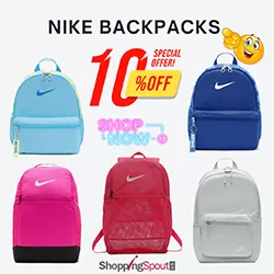 NIKE Backpacks Up to 10% Off Shop and Save Today